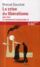 L'AVENEMENT DE LA DEMOCRATIE - II - LA CRISE DU LIBERALISME - (1880-1914) 